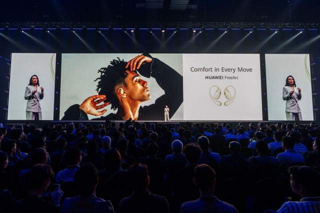 HUAWEI FreeArc耳挂耳机全球首发米乐体育app网站舒适稳固与好音质的完美平衡(图3)